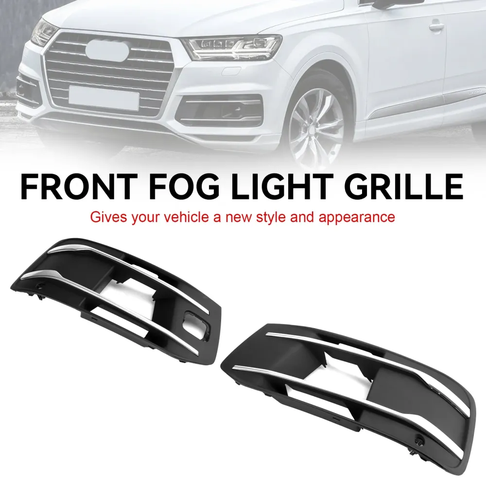Audi Q7 2016-2019 Tampa frontal Tampa de neblina de neblina de neblina