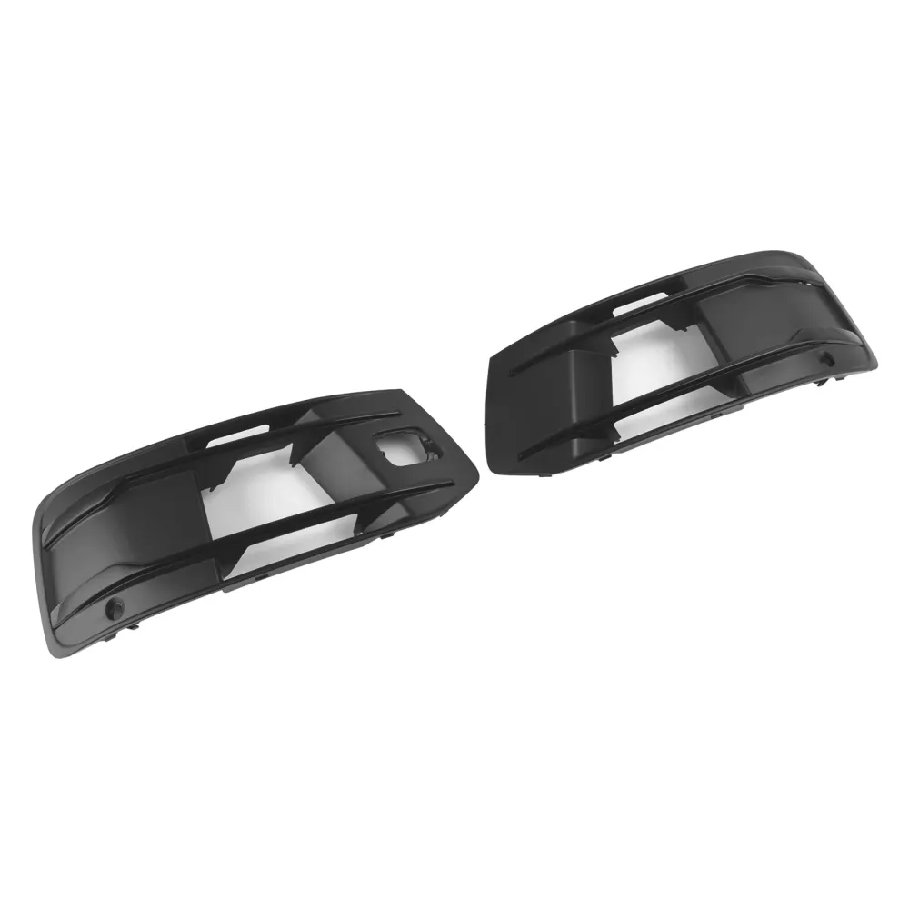 Audi Q7 2016-2019 Tampa de pára-choque dianteiro Fog Light Buzel Insert Grill Grille