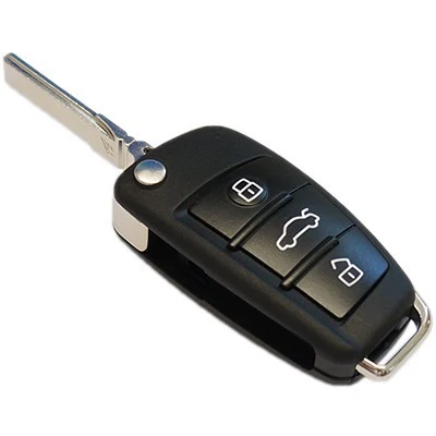 Audi Carcaç chave comando 3 botões A8, A6, A4, A3 e TT