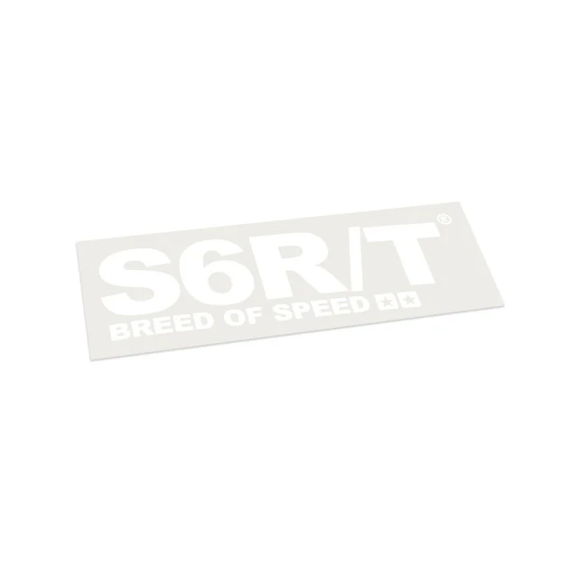Autocolante 75x26mm Stage6 R/T - branco