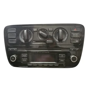Autoradio / leitor CD VolksAwagen UP COD: 1S0035156H (2011-2024) + Comandos climáticos