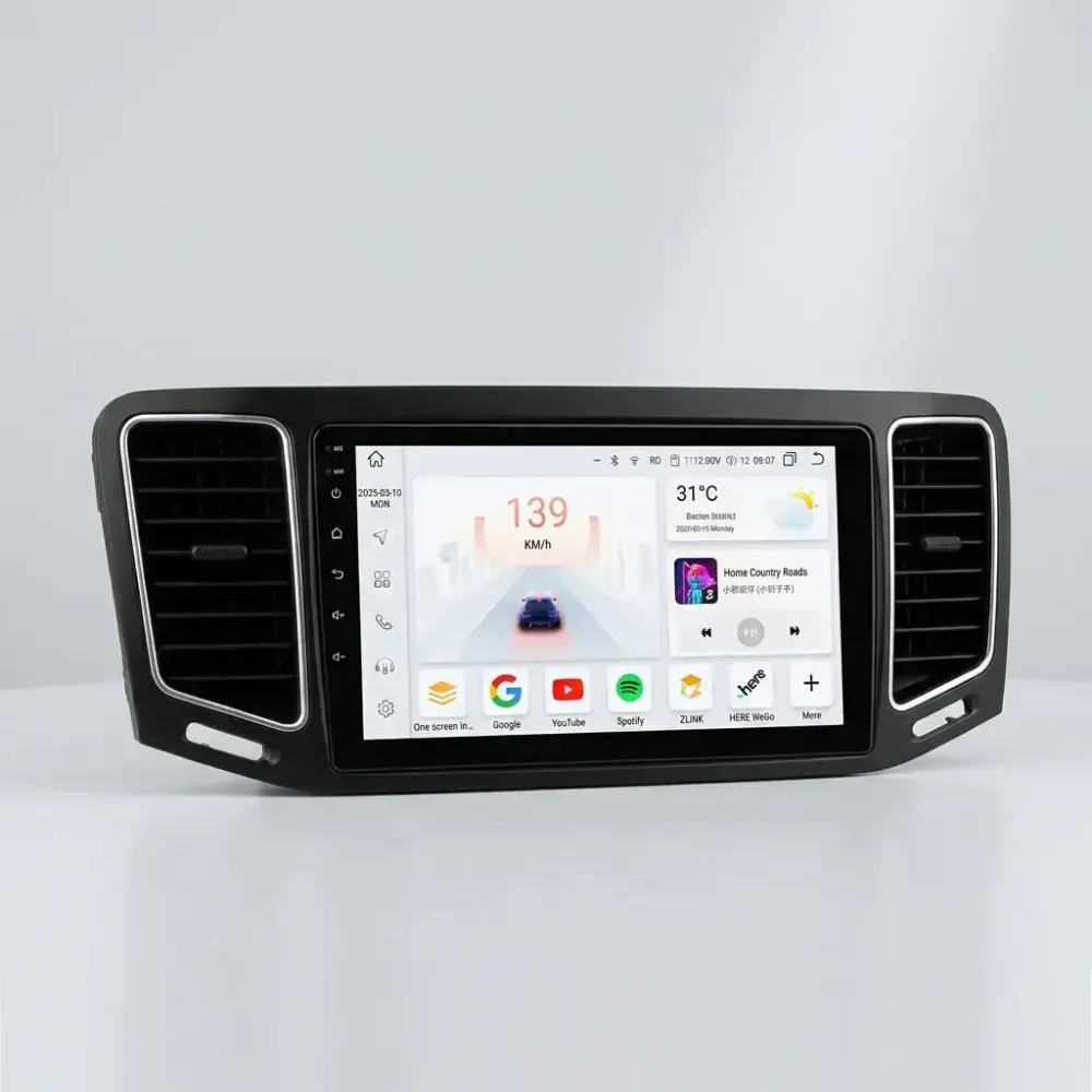 Autorádio Android 14 9" 6+64GB VW Sharan / SEAT Alhambra (2010-2021) – 8 Núcleos, CarPlay, Android Auto