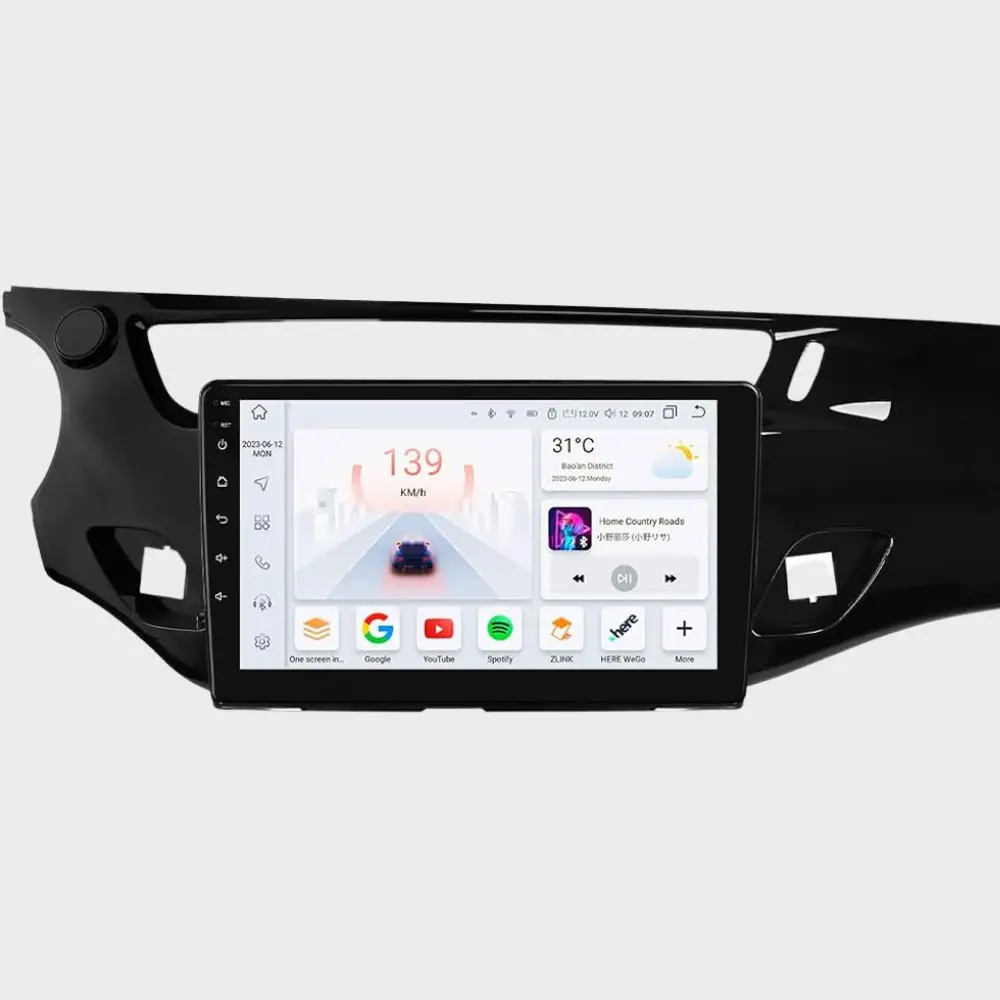 Auto‑rádio Android para Citroën C3/DS3 (2010–2016) | 4GB/32GB 4G CarPlay Sem Fios DAB