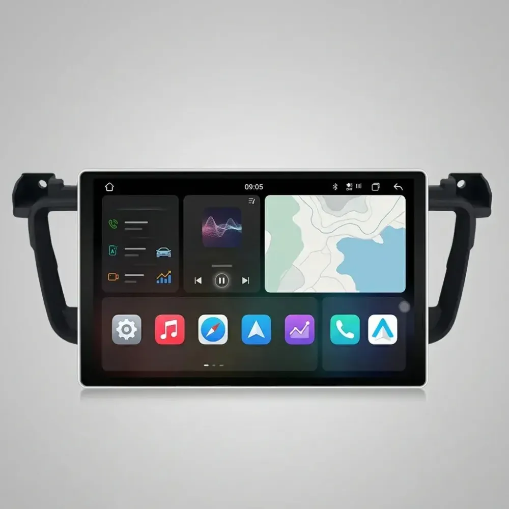 Autorádio Plus 2K CarPlay Sem Fios BKAP 7870 V3 PLUS – Peugeot 508/508SW (2011-2018) | Android Auto | QLED 2K | 8+256GB |...
