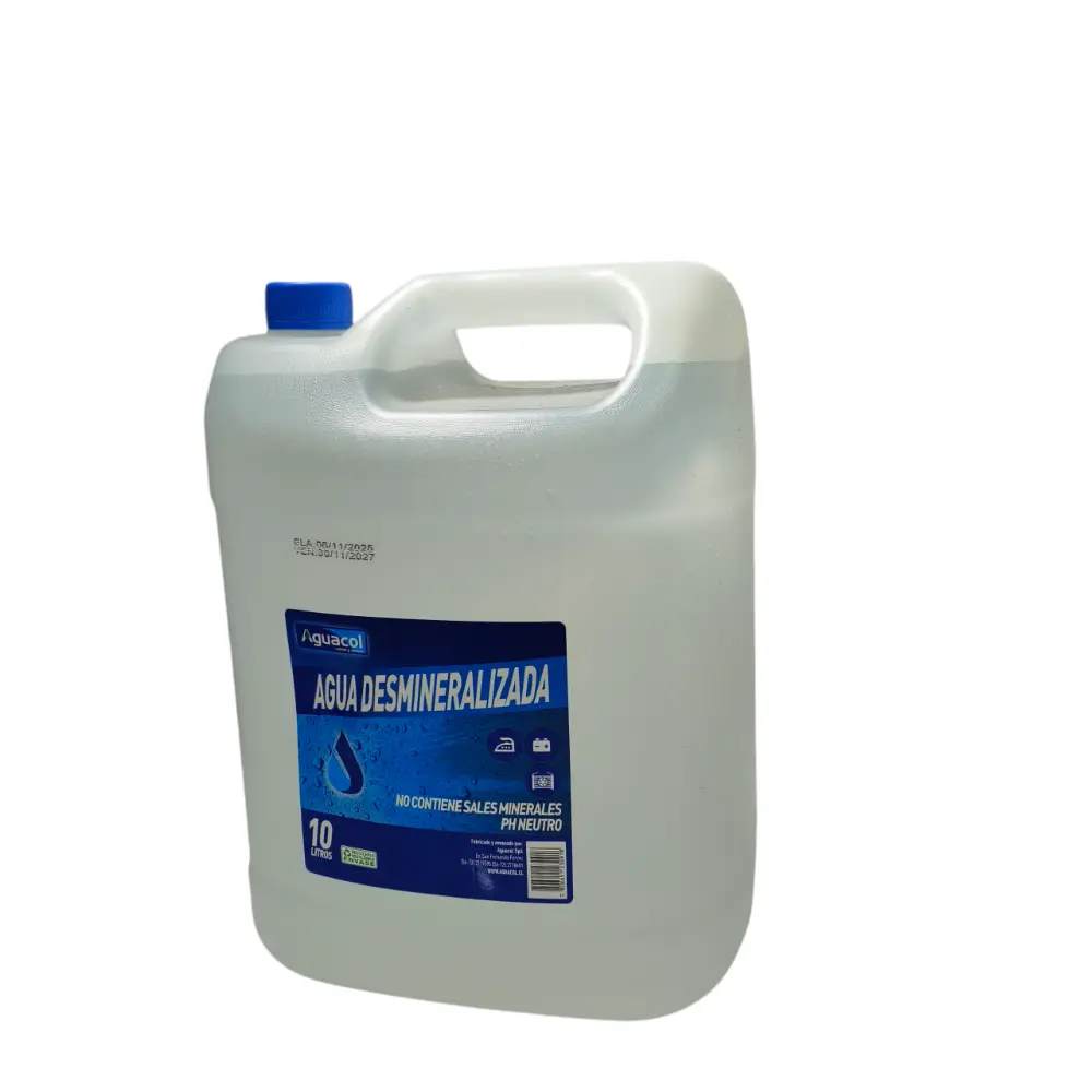 Agua Desmineralizada 10l AutoRepuestos CF