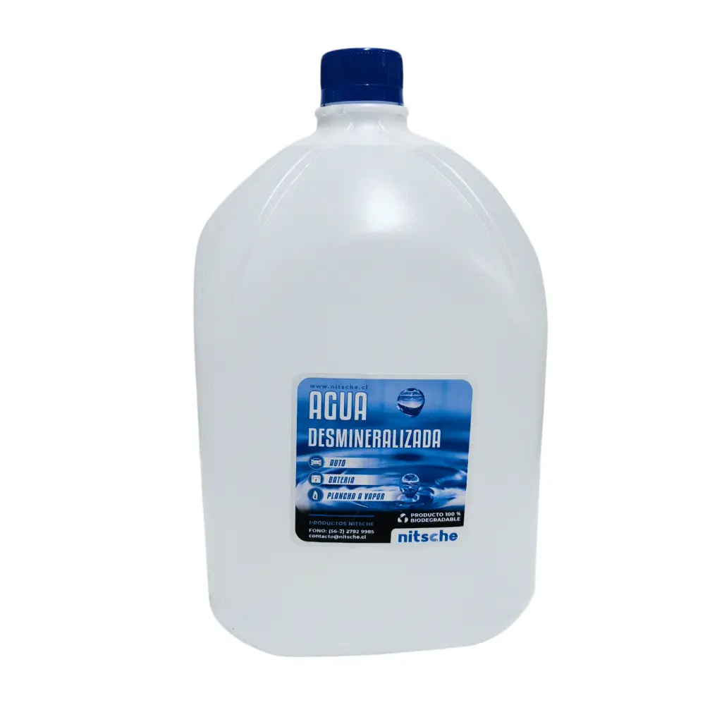 Agua Desmineralizada 5 Litros (pera) AutoRepuestos CF