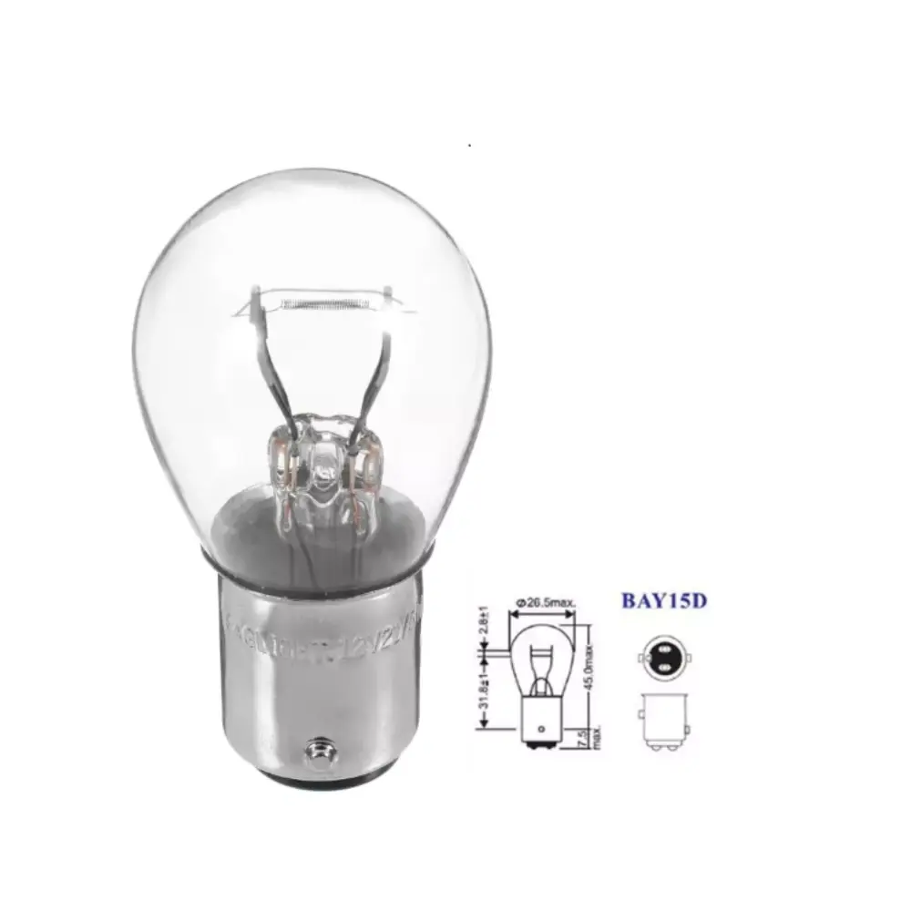 Ampolleta Brm 12v 2 Contact P Disparj 21/5w AutoRepuestos CF