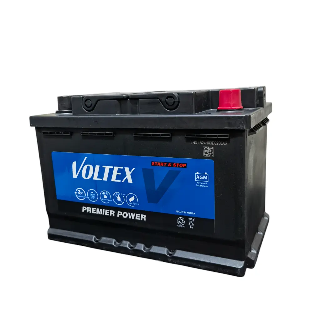 Baterí Star Stop 70ah Voltex Agm Ln3 760 Cca (- +) AutoRepuestos CF