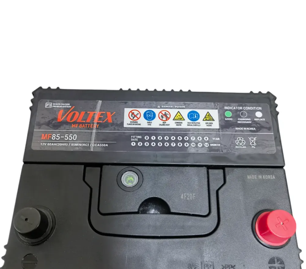 Baterí 60 Ah Voltex 550 Cca (- +) AutoRepuestos CF