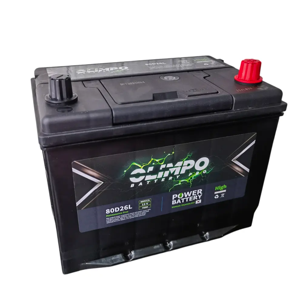 Bateria 70ah Olimpo 80d26l Nx1 10-5l Cca 600 (-+) AutoRepuestos CF