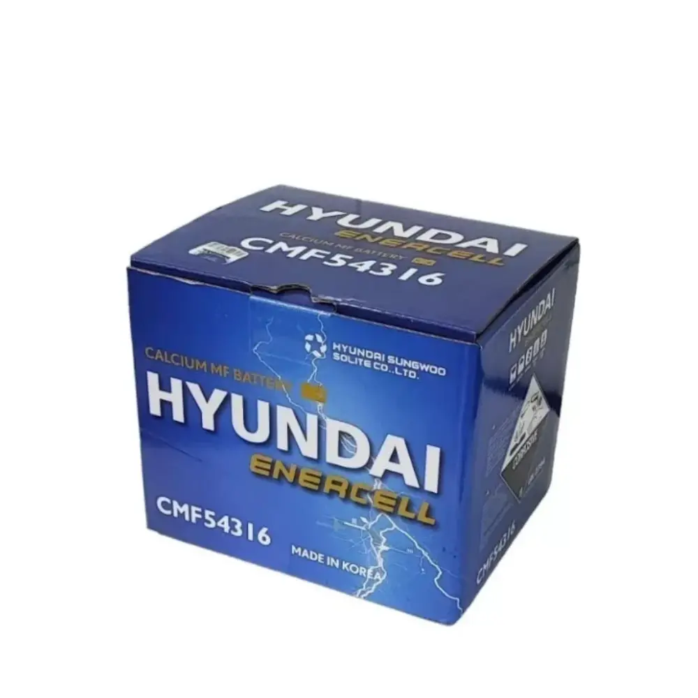 Bateria Auto 43ah 12v 54316 Borne Grande Positivo Derecho AutoRepuestos CF