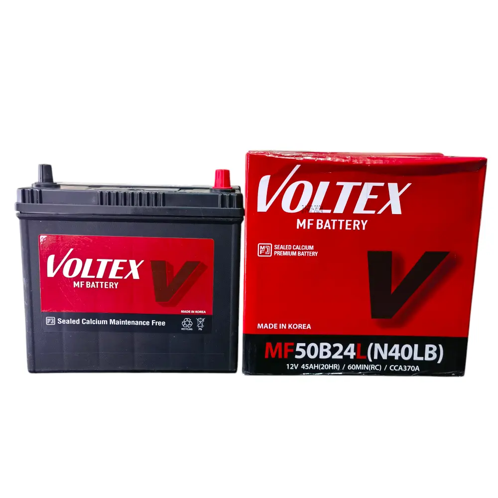 Bateria 45 Ah Voltex 370 Cca (- +) Borne Delgado AutoRepuestos CF