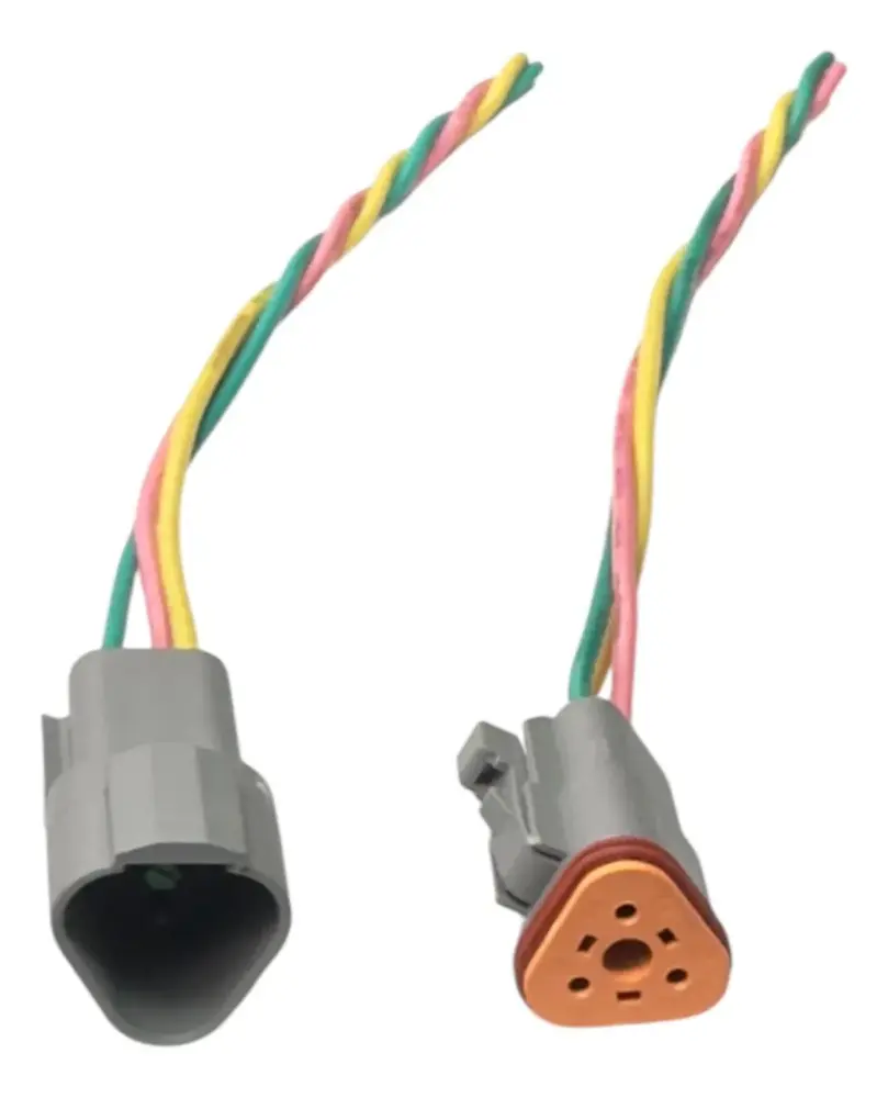 Conector 3 pines Deutsch DT Macho y Hembra AutoRepuestos CF