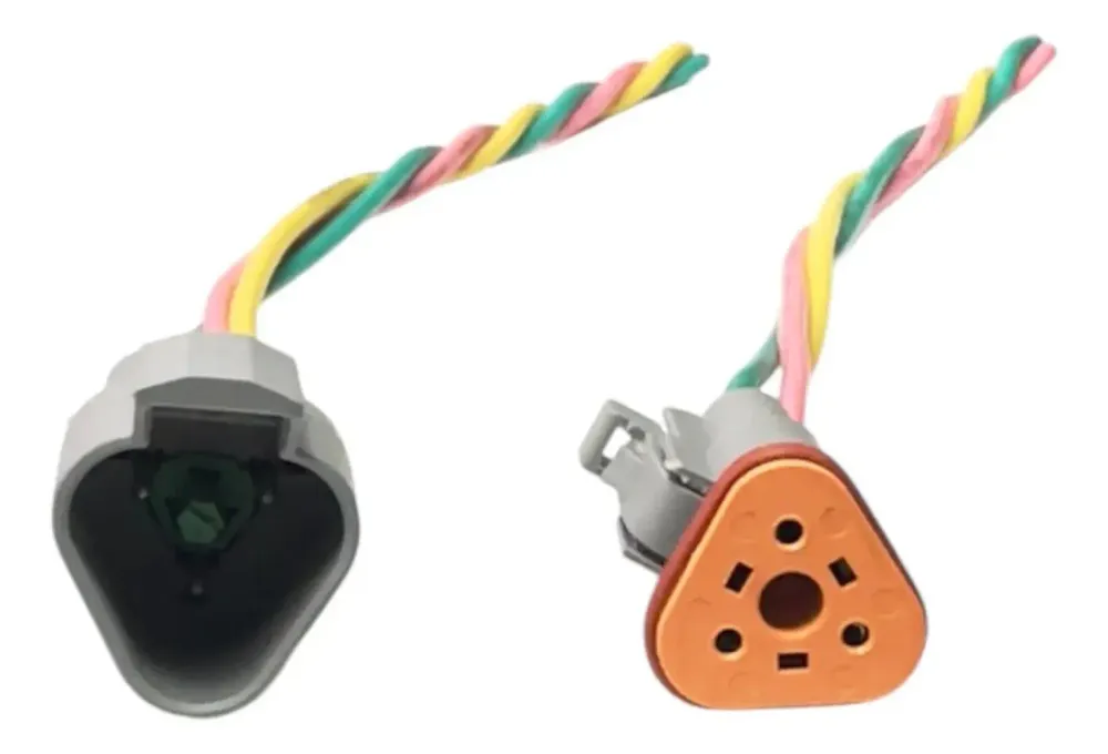Conector 3 pines Deutsch DT Macho y Hembra AutoRepuestos CF