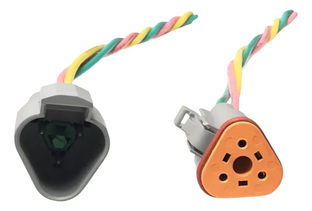 Conector 3 pines Deutsch DT Macho y Hembra AutoRepuestos CF