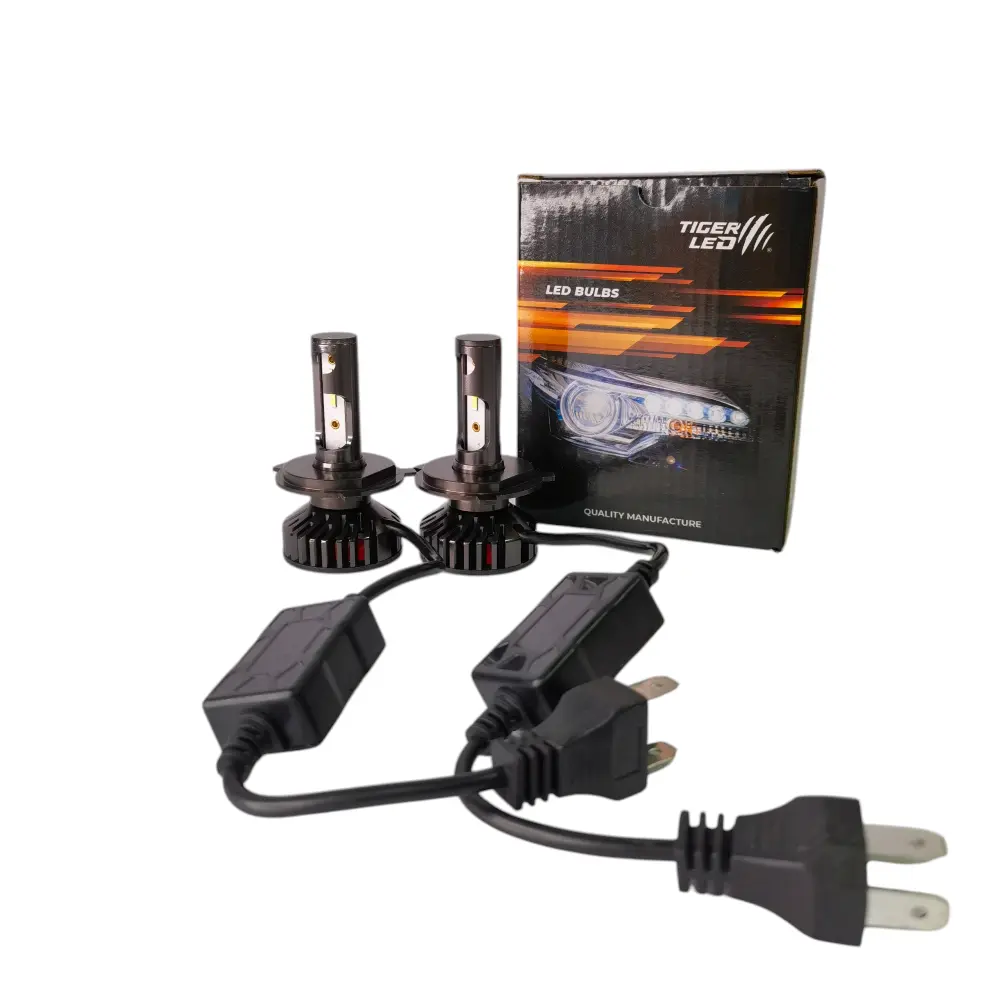 Kit Par Luces Turbo Led Auto 12v 24v Canbus 20000 Lúmenes AutoRepuestos CF