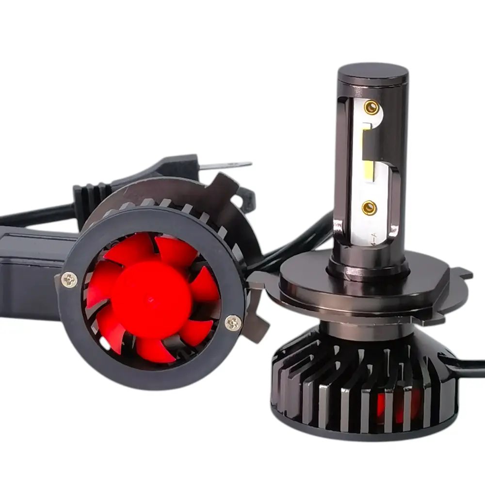 Kit Par Luces Turbo Led Auto 12v 24v Canbus 20000 Lúmenes AutoRepuestos CF