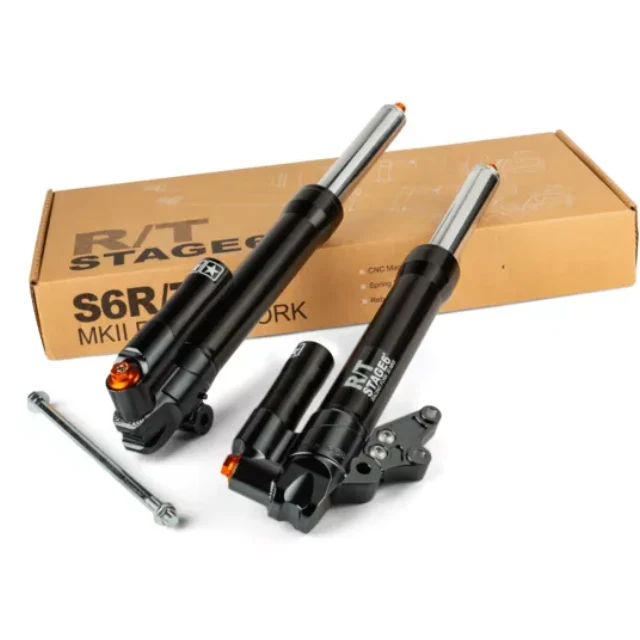 Bainhas de suspensão reguláveis Yamaha Aerox 50 Stage6 R/T