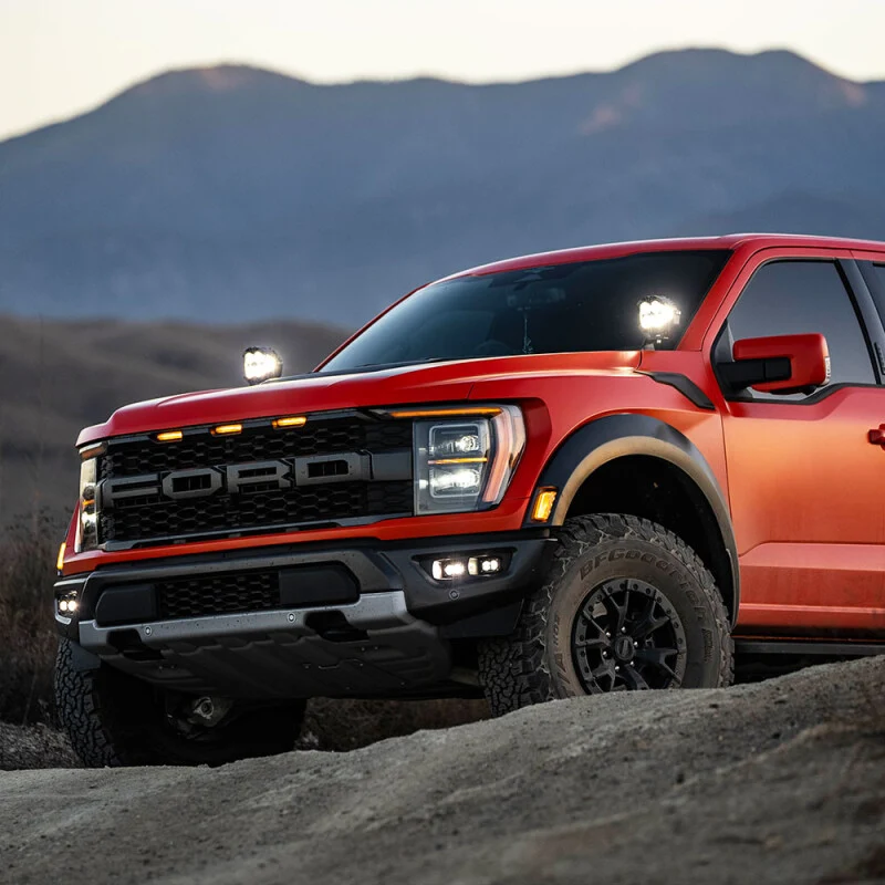 Baja Designs 21+ Ford Raptor / 22+ Bronco S2 SAE Pro Fog Pocket Light Kit