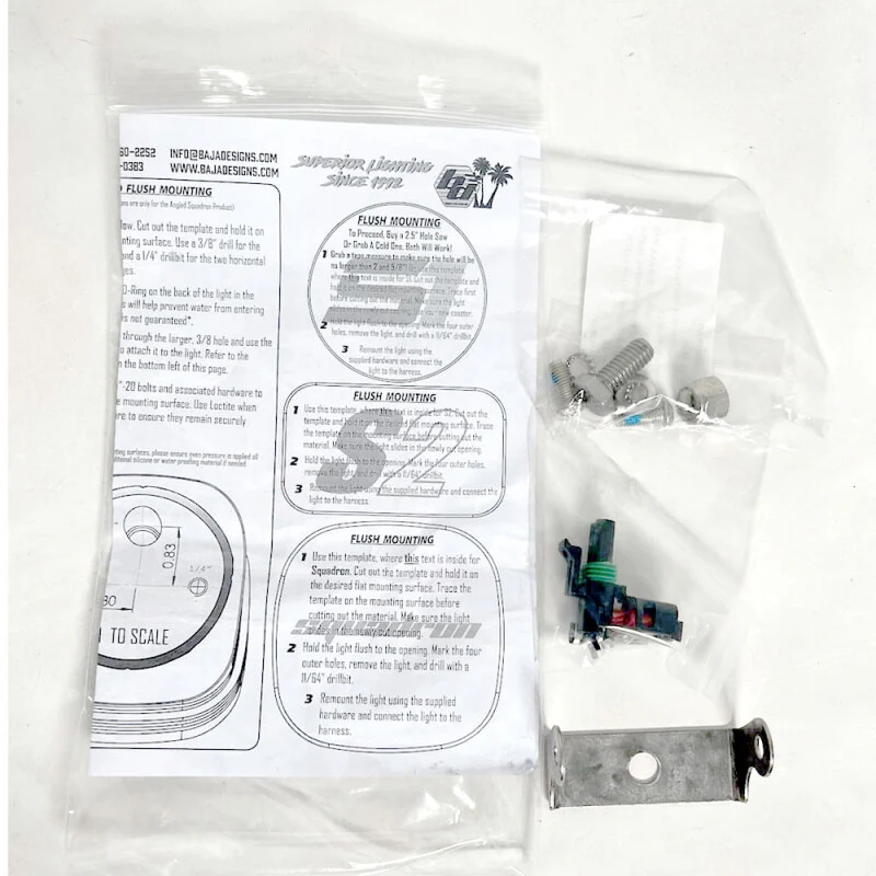 Baja Designs Parts Bag S2/Squadron - Single