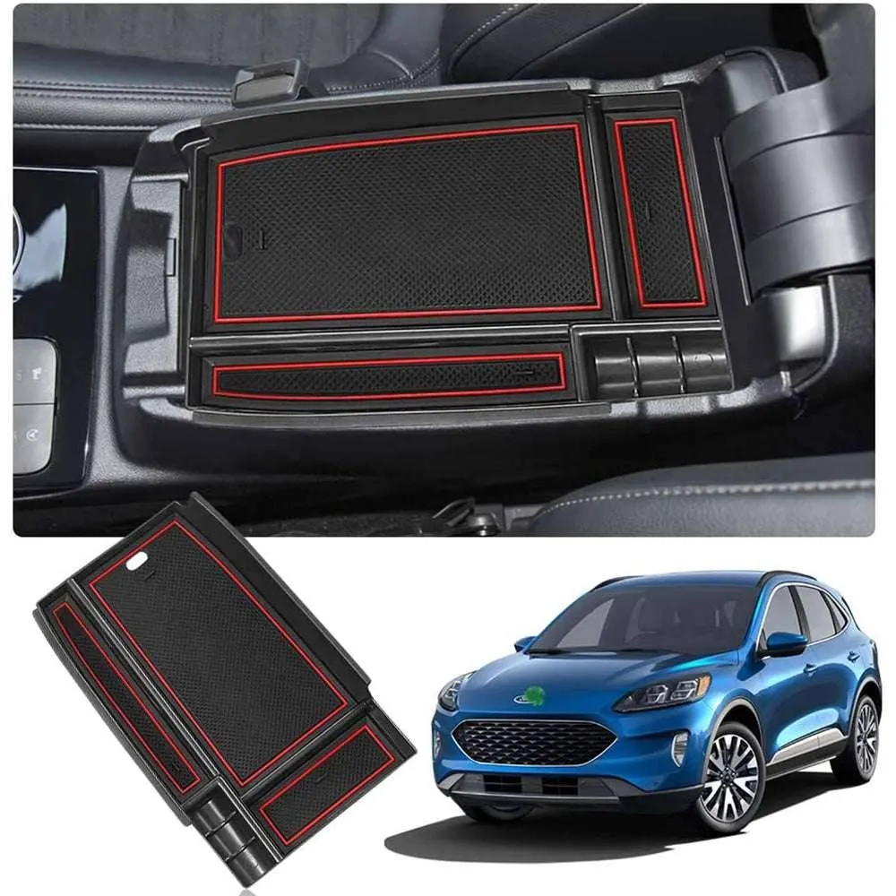 Bandeja organizadora do console central Ford Escape 2020 2025