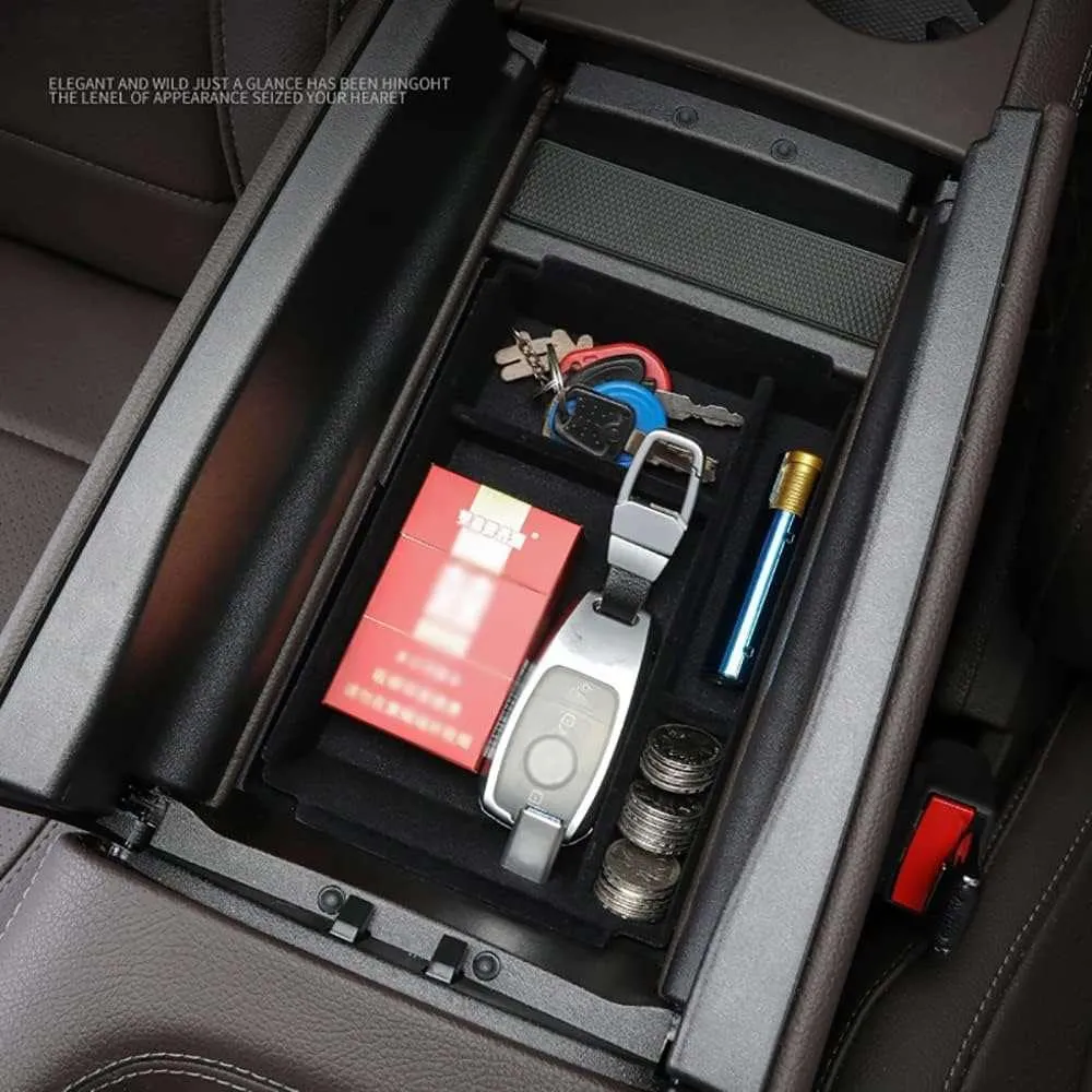 Bandeja organizadora do console central Mercedes Benz GLE e GLS