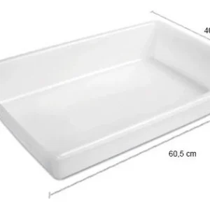 Bandeja Plastica çougue Congelamento 40 X 60 Cm