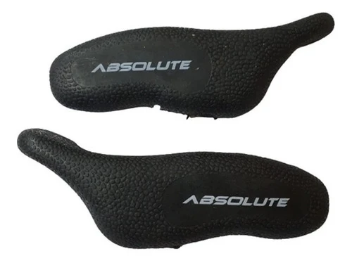 Bar End Guidão Absolute Ergonômico Emborrachado Reversível