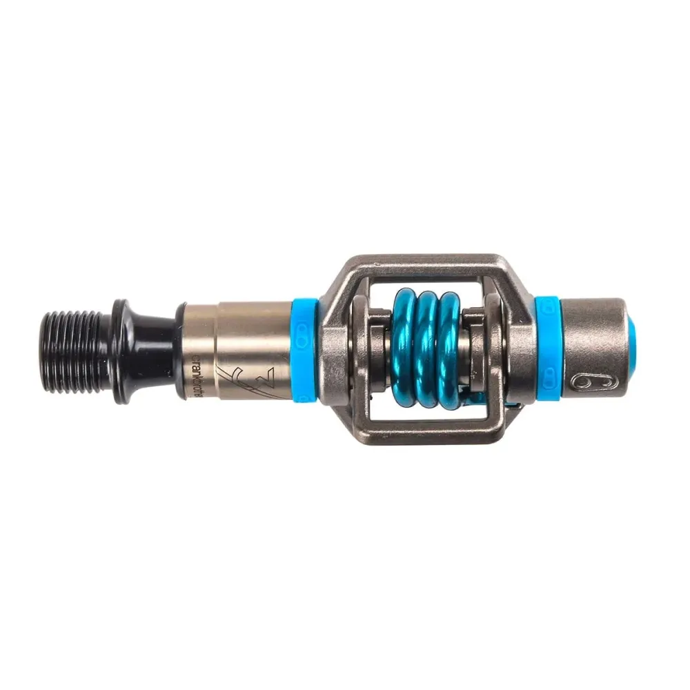 Batedor de ovos de crankbrothers 3 pedais de prata/azul
