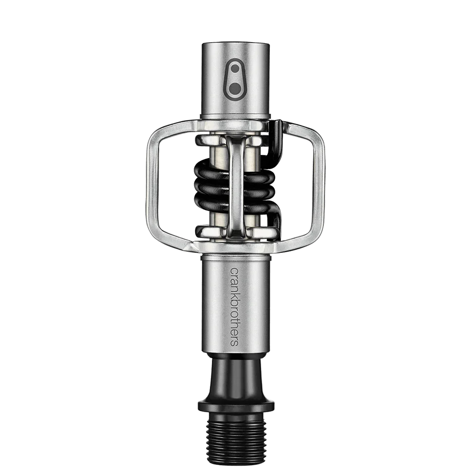 Batedor de ovos de crankbrothers 1 pedais de prata/preto
