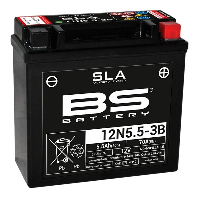 Bateria SLA 12N5.5-3B BS Battery