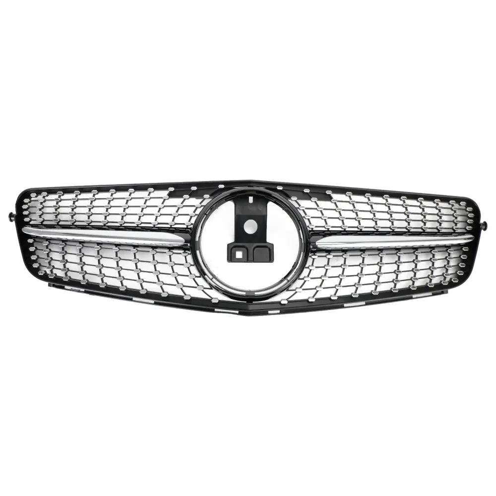 Benz Classe C 2008-2014 W204 Grade do para-choque dianteiro com diamante LED C300 C350