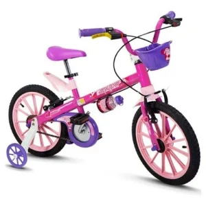 Bicicleta Infantil Nathor Aro16 Menina Top Girls 5 8 Anos