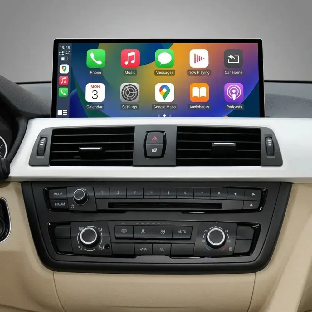 BKAP 12,3" CarPlay Android Auto Sem Fios BMW Série 3 & 4 F30/F31/F32/F33 NBT 2012–2015