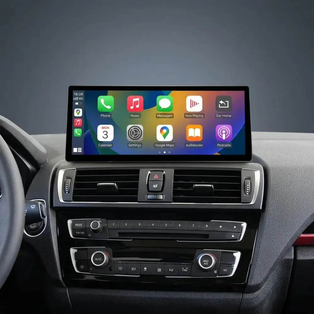 BKAP 12,3" – Ecrã Tátil CarPlay/Android Auto BMW Série 1/2 (F20/F21/F22/F23/F45) NBT/NBT EVO