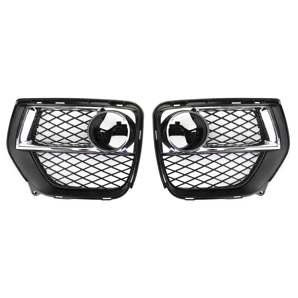 BMW X6 E71 2012-2014 2x Para-choque dianteiro grade fechada grade de farol de neblina esquerda & Direito 51117312605 51117...