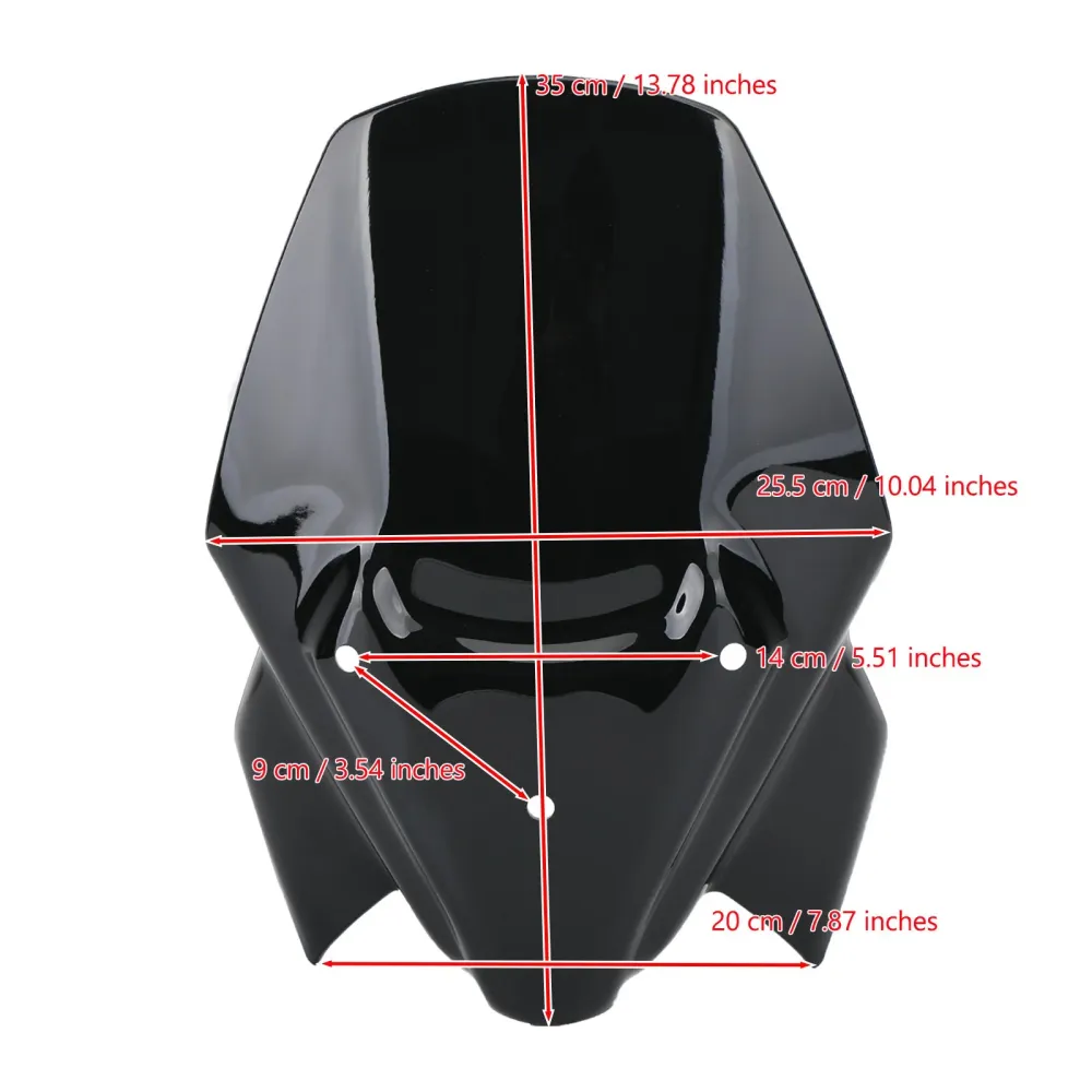 BMW F900R 2020-2021 ABS PLÁSTICO MOTORCYCILENT Windshield Windscreen