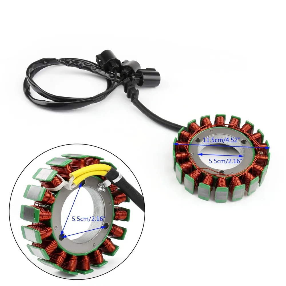 Bobina do estator gerador para Kawasaki Brute Force KVF 750 KRF750 Teryx Fi (09-2012) genérico