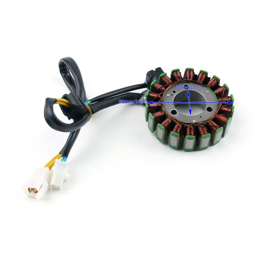 Bobina do Stator para Suzuki Tu125 (1999) GS125 (82-94) GN125 (82-01) Generador Mageneto Generic