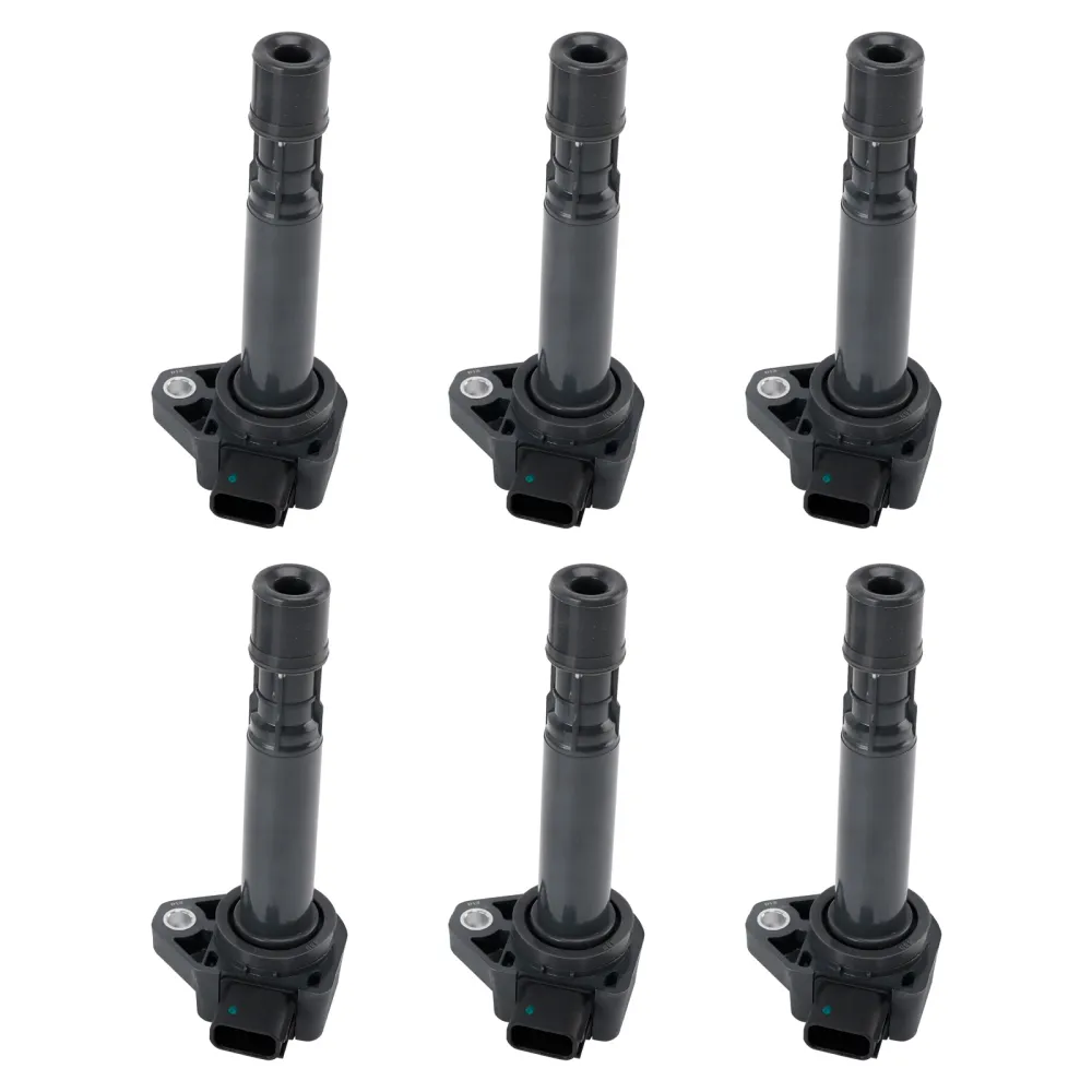6 bobinas de ignição 099700-061 para Honda & Acura I4 V6 1999-2011