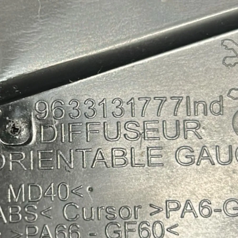Bocchetta Air Cuttto deixou Peugeot 208 I Cod.9633131777 (2012> 2019)