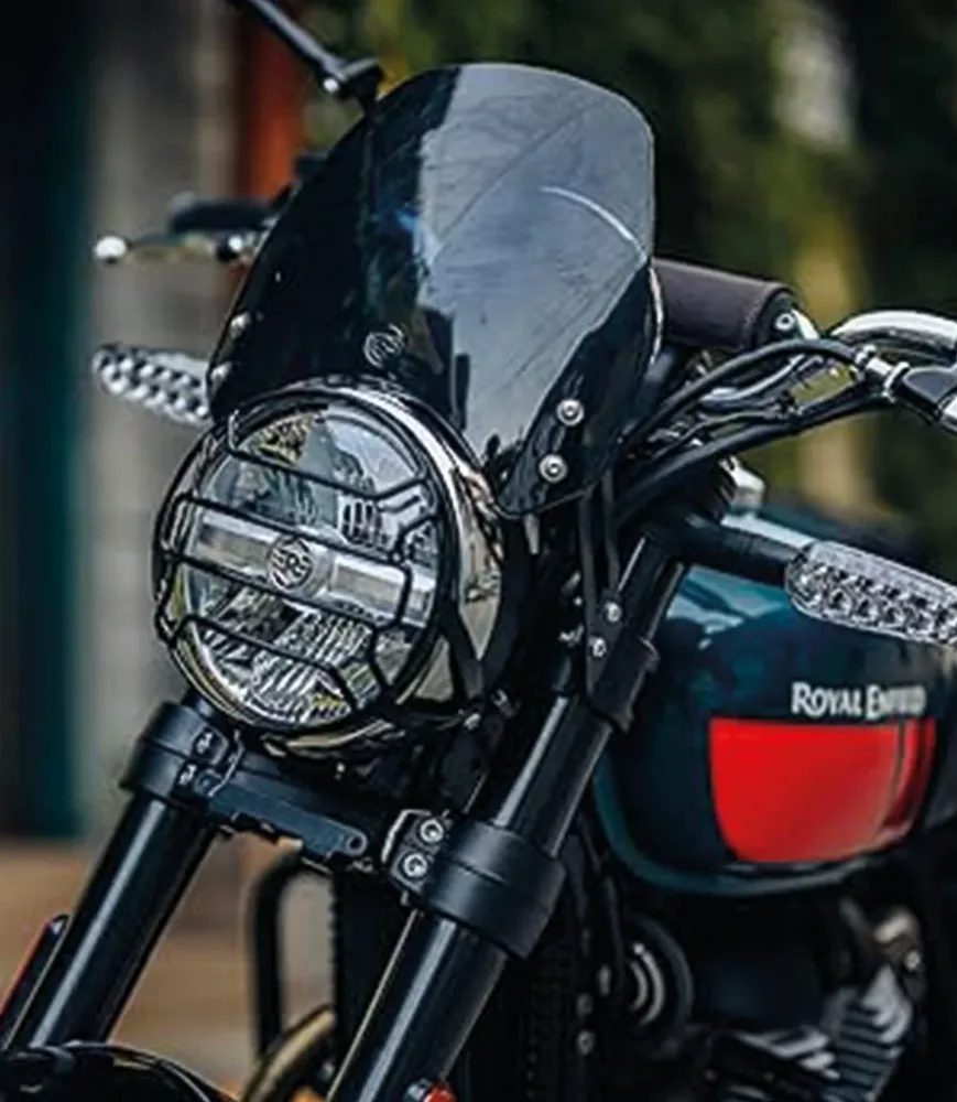 Bolha Alto Preto para Bear 650 - Royal Enfield