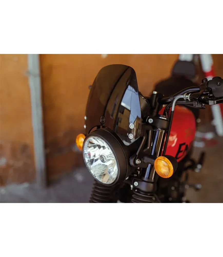 Bolha Baixo para HNTR 350 Royal Enfield - Preto