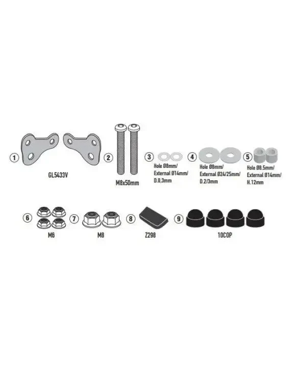Bolha para Moto Guzzi V7 850 Fumê - GIVI