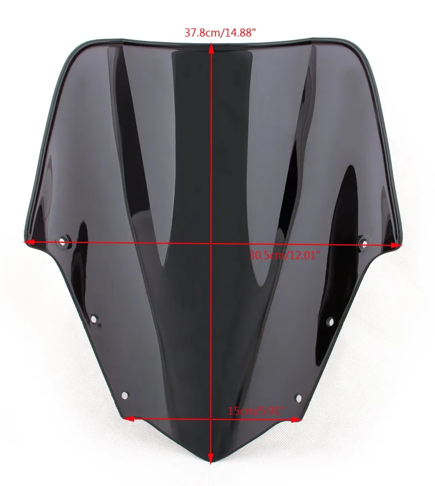 Bolsa de pára-brisa para pára-brisa para Yamaha FZ1 FZ1S 2006-2015 genérico