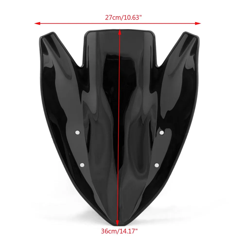 Bolsa de pára-brisa de pára-brisa para Kawasaki Z1000 2003-2006, 5 cores genéricas