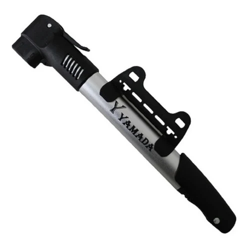 Bomba de Ar Mini Pump Alumínio/Nylon com Suporte