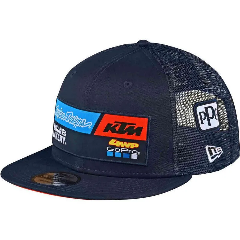 Boné KTM TROY LEE DESIGNS TEAM Azul Marinho