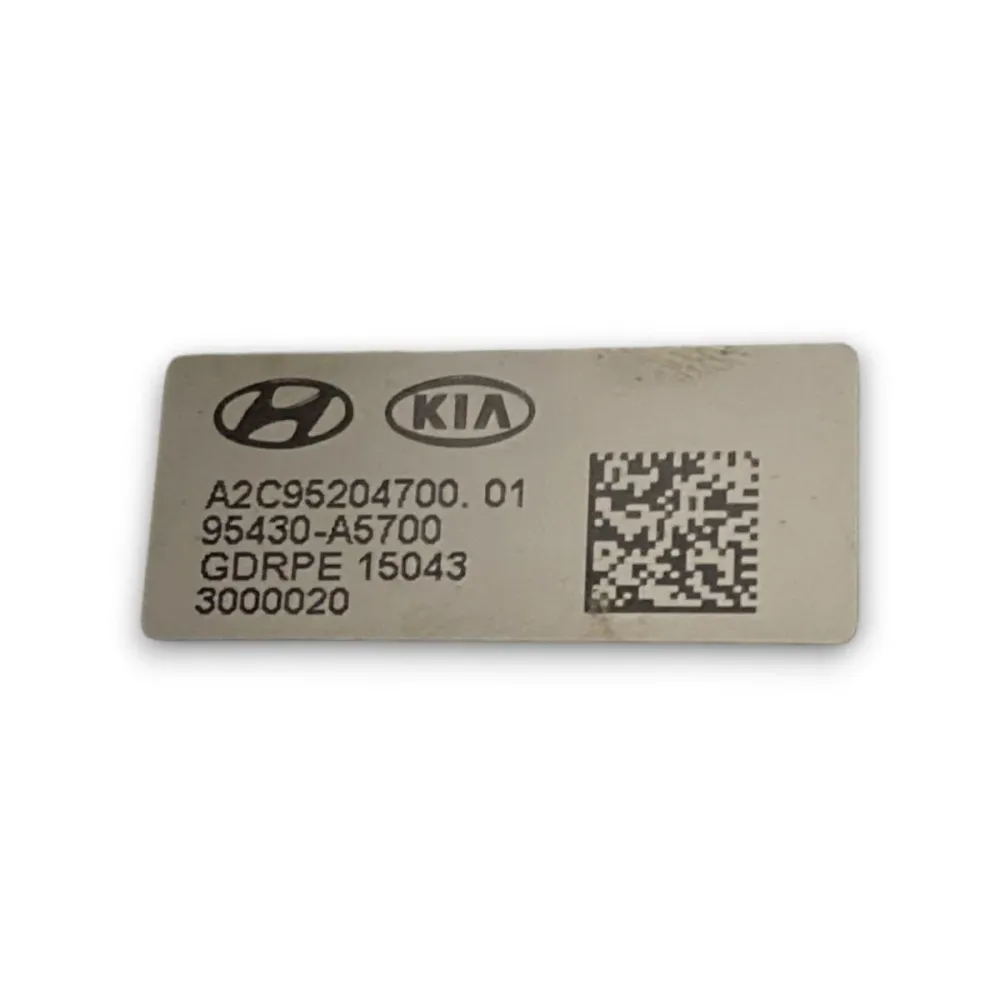 Botão de start & stop hyundai i30 II cod. 95430-a5700 (2011 > 2016) + revestimento