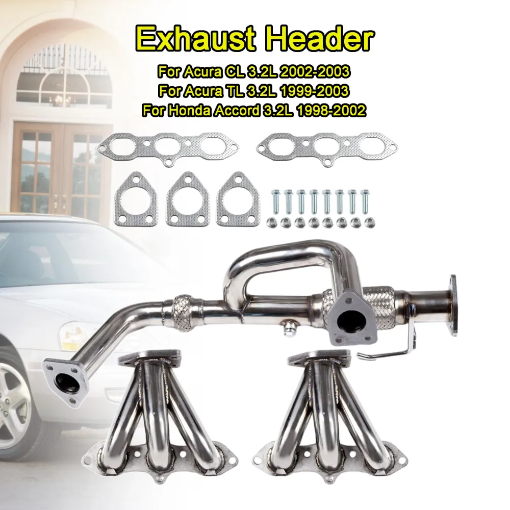 Cabeçalho do coletor de escape Fit Acura CL 2002-2003 FIT Acura TL 3.2L 1999-2003